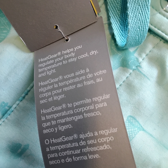 Under Armour Men's size 38 fishing themed swim trunks heat gear New with tags - Picture 5 of 8